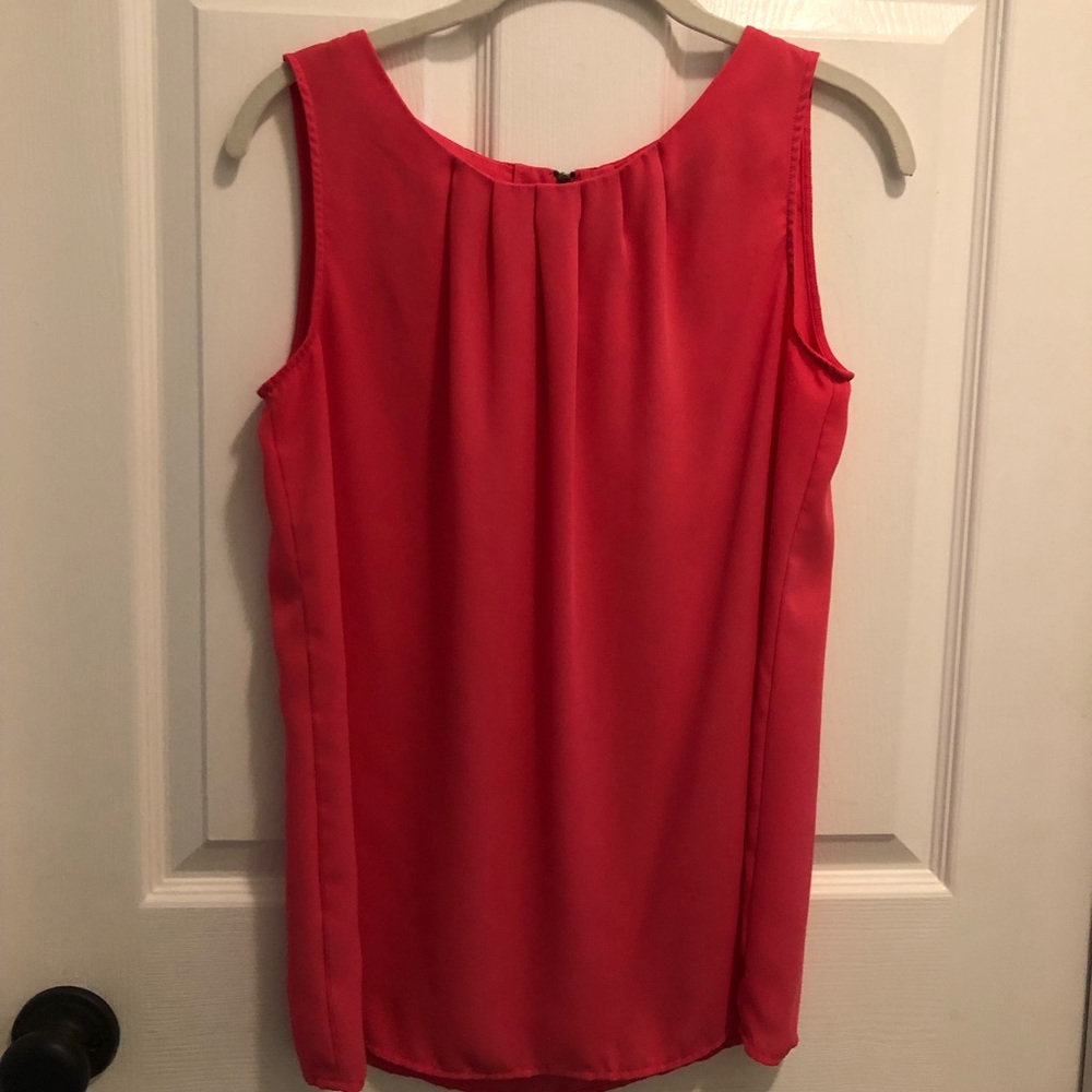 Anne Taylor Loft tank top. Pink, size small. EUC